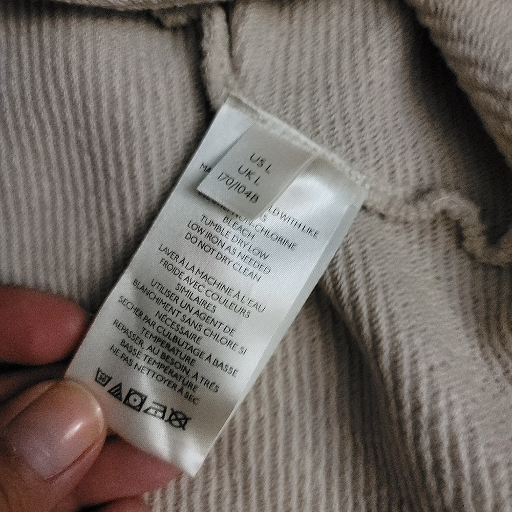 New FREE PEOPLE Haley Cardigan Duster Ivory Large - Picture 9 of 10